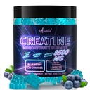 Kreatinmonohydrat Gummies Komplex 8500 MG för män och kvinnor, kreatinmonohydrattillskott för muskeltillväxt, styrka och energistöd, Pre Workout Gummies 120 greve Blueberry
