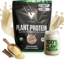 vedge Vegan Protein Powder - Plant Protein Powder med Pea, Pumpkin & Sunflower - USDA Organic, Amino Acids, Dairy Free, Gluten Free, Soy Free, Keto, Non GMO, Smooth Texture - Cinnamon - 20 portioner