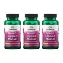 Swanson Green Lipped Mussel (Freeze-Dried) - Nya Zeeland Joint Health & Mobility Supplement - Natural Formel kan stödja hjärthälsa och matsmältningsfunktion - (60 kapslar, 500 mg vardera) (3 Pack)