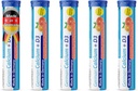 Tyska kalcium + VIT. D - 100 vegetariska drycker påverkar tabletter - Orange-Grapefrukt smak - tillverkad i Tyskland