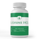 PURE ORIGINAL INGREDIENTS L-Lysine HCL (100 kapslar) Alltid ren, inga tillsatser eller fillers, Lab Verified