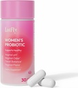 Vaginal probiotika för kvinnor 100 miljarder CFU med Cranberry Extract för pH Balance & UTI Support, Plus Prebiotics & Lactobacillus, Triple Action for Vaginal, Urinary & Gut Health, 30 kapslar