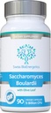 Saccharomyces Boulardii 5 miljarder CFU 90 kapslar - Ingen kylning krävs - Hög styrka icke-koloniserande jäst med synergistisk olivblad, biotin och vitamin D3