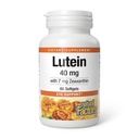 Naturliga faktorer, lutein 40 mg, antioxidantstöd för hälsosamma ögon och hud med Zeaxanthin, 60 Softgels
