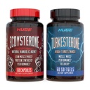 Stora kosttillskott Turkesterone & Ecdysterone Stack, Bygg Muskel & Styrka, Förbättrad Absorption Technology (60 portioner)