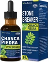 Chanca Piedra Stone Breaker Extract Drops för njursten upplöses, njur rensa Detox & Repair Supplement w/Horsetail Dandelion. Chanca Piedra para Los Riñones. 2oz