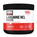 Force Factor L Arginine HCL, L-Arginine Supplement för att öka kväveoxid för bättre cirkulation, blodflöde och muskelpumpar, L Arginine Powder 6000mg, Unflavored, 30 portioner