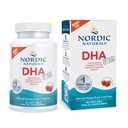 Nordic Naturals DHA Xtra, Strawberry - 90 Soft Gels - 1660 mg Omega-3 - Högintensiv DHA Formel för hjärn- och nervsystemstöd - icke-GMO - 45 portioner