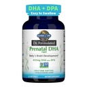 Garden of Life Dr. Formulated Prenatal Vegan DHA - Certified Vegan Omega 3 Supplement with 400mg DHA + DPA from Algal Omega 3 in Triglyceride Form, Non-GMO, 30 Softgels
