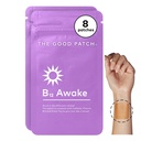 The Good Patch B12 Awake Patch, Caffeine, B12 and Green Tea Extract, Natural Plant Powered Wearable Wellness, Helps to Promote Energy (8 Total Patches)