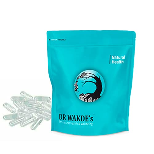 DR WAKDE'S Natural Health Care, London Vegetarian Capsules | Storlek 00 | 1000 kapslar | HPMC Clear | Vegan | Non-Gelatin | Finns i 1000-70.000 kvantiteter | Gör dina egna kosttillskott