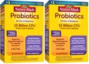 Nature Made Probiotics for Digestive Health Extra Strength 15 Billion CFU från Live Cultures, Probiotics for Women and Men,30 Probiotic Capsules,30 Day Supply (Pack of 2)