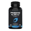 Avancerad probiotikum med DE111 Strain (Bacillus subtilis). Spore Forming Probiotic. Ingen kylning behövde 11,5 miljarder organismer. Probiotika för kvinnor och män. 60 grönsaker kapslar.
