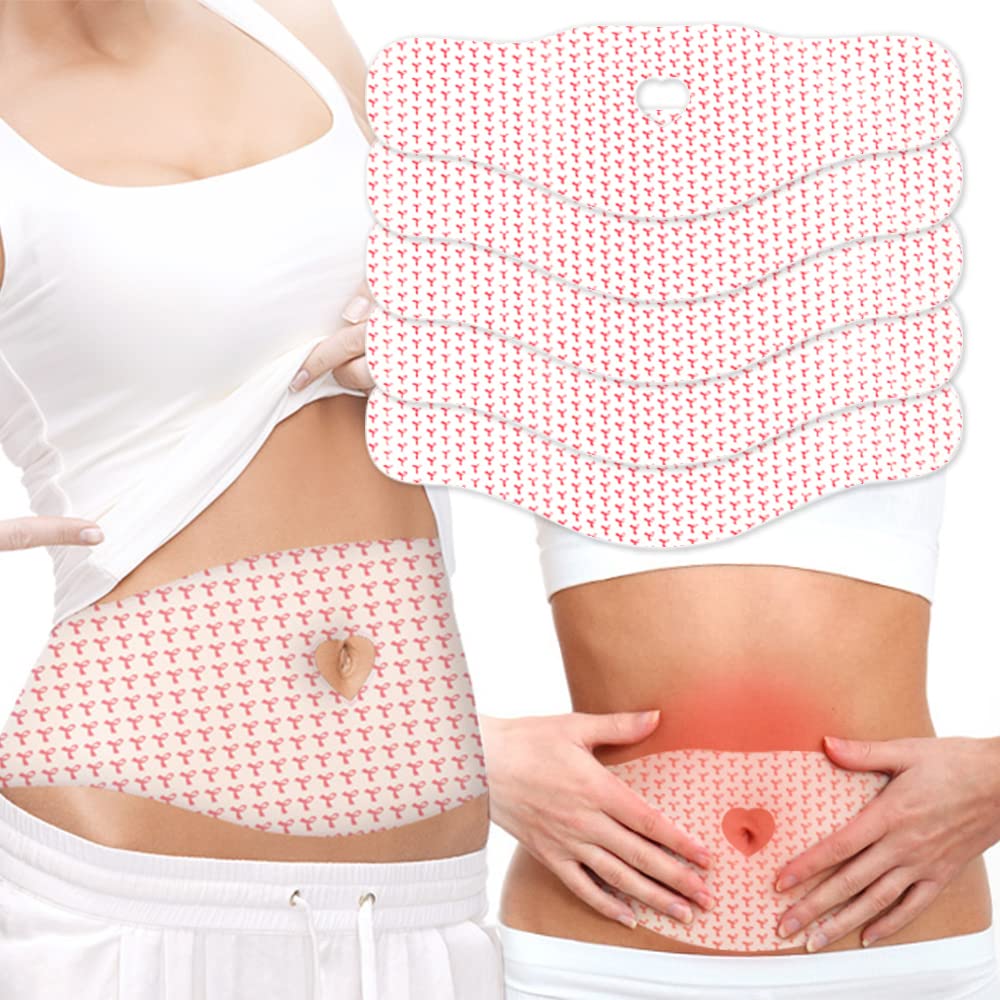 Naturlig 8-timmars uppvärmning Spa Patch för känslig hud, Tummy Sculpting Corset Wrap, 5 greve (0,02 tum tunn)