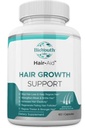 Labs Hair Growth Vitamins Supplement for Thicker Hair Growth, 60 Capsules - Nutritious Blend of Vitamin E, Raspberry Ketone, Iron & Saw Palmetto för att minimera håravfall för både kvinnor och män.