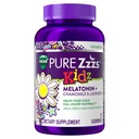 PURE Zzzs Kidz, Kids Melatonin Gummy, Sleep Aid, låg mängd Melatonin för barn, med Chamomile och Lavender, Melatonin 1 mg, Melatonin Gummies Kids, Berry Flavored, 72 Sleep Gummies