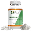 Tributyrin-Max Postbiotic Butyrate Supplement; Bloating, Gas och Leaky Gut Support; Perfekt, Clean Wipe Poops; 750 mg Enteric Capsules; 3rd Party Tested Gluten/Dairy-Free