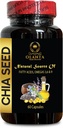 chia frön glutenfri - CHIA SEED - chia fröolja, alfa lipoic syra näringstillskott, antioxidanter kosttillskott för kvinnor, immunförstärkning piller, chia frön vita organiska - 1 flaska 60 Softgels