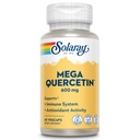 SOLARAY Mega Quercetin med Bromelain, Vitamin C och Bioflavonoider - Antioxidant och Immune Support Supplement, Hearth Health and Blood Pressure Support - Vegan, 60-dagars garanti, 60 Serv, 60 VegCaps