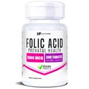 Healthfare Folic Acid 1000mcg | 300 Veg Tablets | Vitamin B9 | Gluten-Free | Icke-GMO | Made in USA