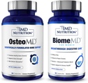 1MD Nutrition OsteoMD & BiomeMD för kvinnor Bundle
