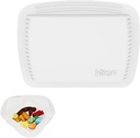 1 Pieces Pill Organizer Återanvändbar Pocket Pill Case Portable Open Pill Pouch Silicone Small Pill Box Pill Container Pill Holder Pill Bags Organisera Medication, Vitaminer och Tabletter för Resa (Vit)