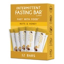 Prolon Fasting Bars | 6g Protein, 8g Fiber | Keto-Friendly, Gluten-Free, Dairy-Free, Plant-Based | Nutrition for Intermittent Fasting | Formulerad att inte bryta din snabba | Nuts & Honey (12 greve)