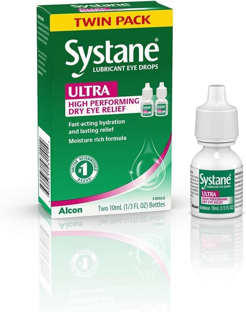Systane Ultra Lubricant Eye Drops