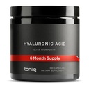 Hyaluronsyratillskott - Lab Testade 95% Ultra High Purity - Fermenterad och biotillgänglig med vitamin C - Tredjepartslaboratorium Testad - 360 kapslar