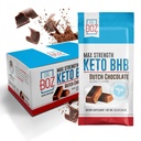 Dr Boz - Keto BHB Powder - Nederländsk choklad, 20 Sachets - Öka energi och minska begär - Max Styrka kosttillskott - USA Made - 11.7oz (332g)