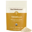 Real Mushrooms Tremella Mushroom Powder - Organic Tremella Extract från Fruiting Body - för Daily Wellness Routine - Vegan, Non-GMO, No Fillers - 60 Servings Mushroom Blend Supplements