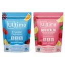Ultima Replenisher Electrolyte Powder Drink Mix Bundle - Sugar Free - Variety, Gut Health - 20 Stickpacks, 14 Stickpacks - 6 Electrolytes och mineraler - Keto Friendly, Vegan, Non-GMO