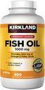 Omega-3 Fiskolja koncentrerar 1000 Mg., 400 Softgels