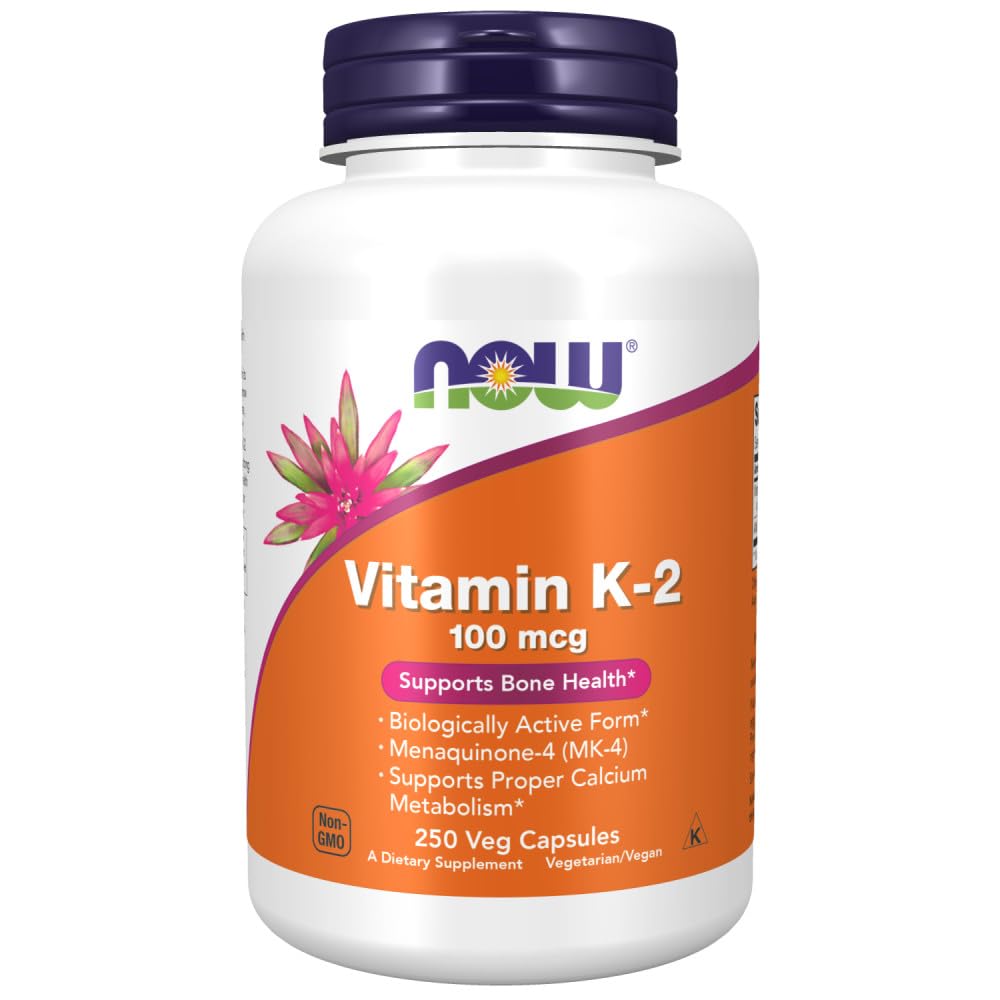 Nu livsmedel Vitamin K-2, 250 Vegetabilisk kapsel
