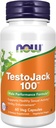 NOW Foods Supplements, TestoJackTM 100 med LJ100, ett kraftfullt standardiserat extrakt av Tongkat Ali (Eurycoma longifolia), Tribulus och ZMA®, 60 Veg Capsules