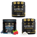 HRDWRK - 100 portioner Keto Electrolytes Powder Hydration Sugar Free - Electrolyte Powder för att öka uthållighet och minska trötthet med Electrolytes Supplement (Unflavored Set of 2 & Blue Razz)