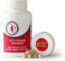 Dairyland Management LLC 100% Authentic Korean Red Panax Ginseng Capsules -500 mg. Potent Ground Ginseng Root Extract Powder - Inga fillers, Binders eller andra tillsatser.