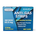 Anti Gas Relief 10 Strips | Mint Flavor Oral Dissolvable Anti Bloating Relief Strips | Rapid Gas Relief för vuxna | Effektiv Bloating Relief för kvinnor | Simethicone Anti Bloating för kvinnor