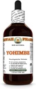 Yohimbe (Pausinystalia Yohimbe) Torr Bark Glycerite, Made in Hawaii, All Natural, Vegan, Lab Testad alkoholfri flytande extrakt - 4 fl.oz