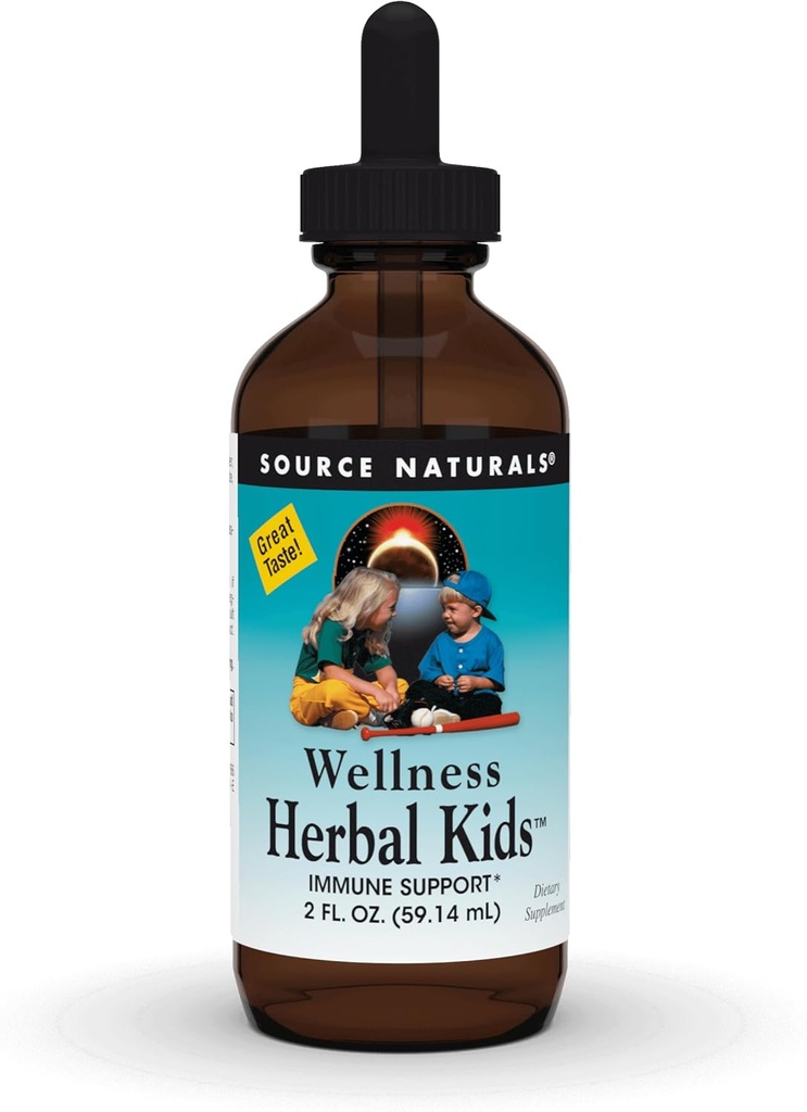 Källa Naturals Wellness Herbal Kids, för Immune System Support * - 2 Fluid oz
