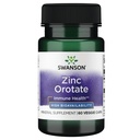 Swanson Zinc Orotate 10 Milligram Elemental Zink 60 Veg kapslar