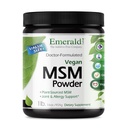 Emerald Labs MSM Powder - Plant-Sourced Methylsulfonylmethane Supplement for Liver Detox, Joint Health, Skin Health & More - Vegan, Gluten-Free - 16 oz