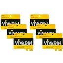 Vivarin, koffeinpiller, 200 mg koffein per dos, säkert och effektivt hjälper dig att hålla dig vaken, ingen socker, kalorier eller dolda ingredienser, energiförsörjning, 16 tabletter (6 paket)