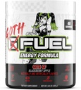 G Fuel Goth GF Energy Drink Powder, Pre Workout Caffeine Powder, Energy Powder Drink Mix för spel, Sugar Free Focus Amino, Vitamin + Antioxidanter, 9.9oz (Blackberry Apple, 40 portioner)