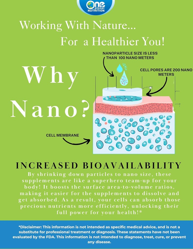 En Planet Nutrition Nano Quercetin Powder 8 oz (227 portioner), Sophora Japonica Extract, Nano för förbättrad absorption, stöder immun hälsa med antioxidant fördelar, icke-GMO, Vegan