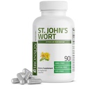 Bronson St John's Wort 700 MG per servering hypericum perforatum stöder en positiv humör - icke-GMO, 90 vegetariska kapslar