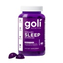 Goli Dreamy Sleep Gummy - 60 Count - Melatonin, Vitamin D, Magnesium och Lemon Balm Extract - Gelatin-Free, Gluten-Free, Vegan & Non-GMO