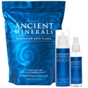 Forntida mineraler Magnesium Bath Flakes - Magnesium Oil Spray och Magnesium Lotion - Pure Genuine Zechstein Chloride