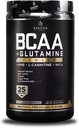 SASCHA FITNESS BCAA 4:1:1 + Glutamin, HMB, L-Carnitine, HICA | Kraftfull och omedelbar pulverblandning med branched Chain Amino-syror (BCAA) för Pre, Intra och Post-Workout | Natural Piña Colada,362.5g