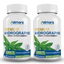 Palmara Health Premium Andrographis Paniculata Extract 2 Pack - 1,200mg (100mg Andrographolides) per servering, icke-GMO, Vegan, Gluten Free